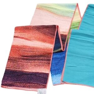 💝Boutique~Vibrant Patterned Yoga Mat Towel Set